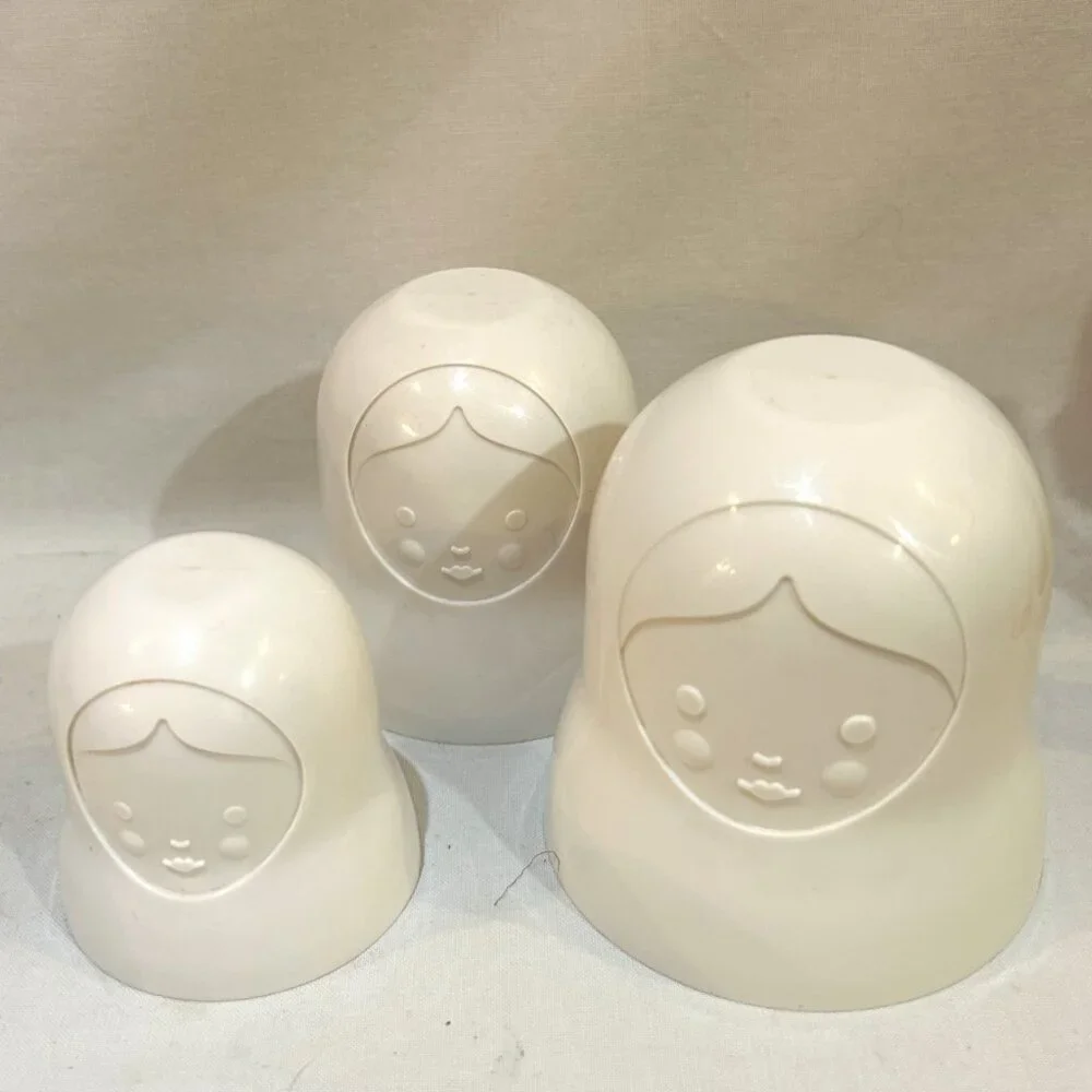 FRED MATRYOSHKAS Nesting Dolls Plastic Measuring Cups Set